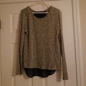 Sparkly Grey Sweater Juniors